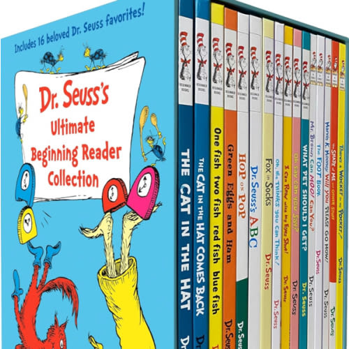 Dr. Seuss's Ultimate Beginning Reader Boxed Set Collection: Includes 16 Beginner Books and Bright & Early Books