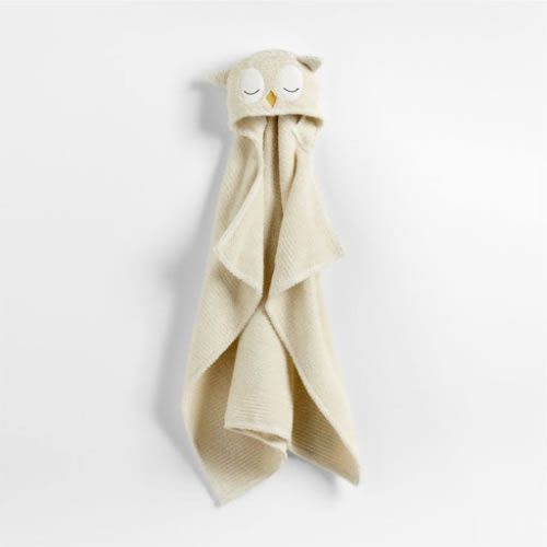 Crate and Barrel Owl Organic Hooded Baby Towel - Crate & Kids | Google
