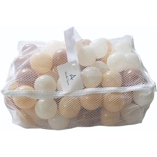 Wonder Space Soft Pit Balls, Chemical-Free Crush Proof Plastic Ocean Ball, BPA Free with No Smell, Safe for Toddler Ball Pit/Kiddie Pool/Indoor Baby Playpen
