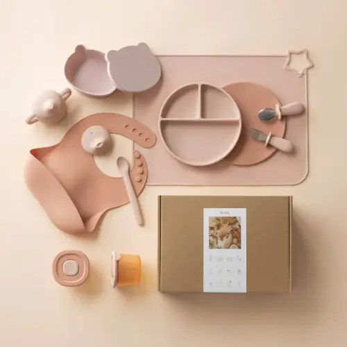 First Bites Gift Set (Blush/Muted)