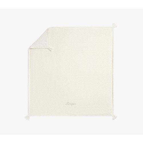 Oversized Luxe Knit Sherpa Baby Blanket | Pottery Barn Kids