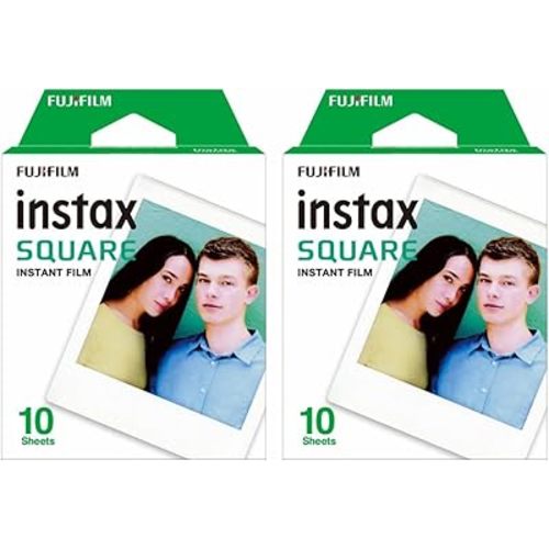 Fujifilm Instax Square Film US Twin Pack (2 boxes)