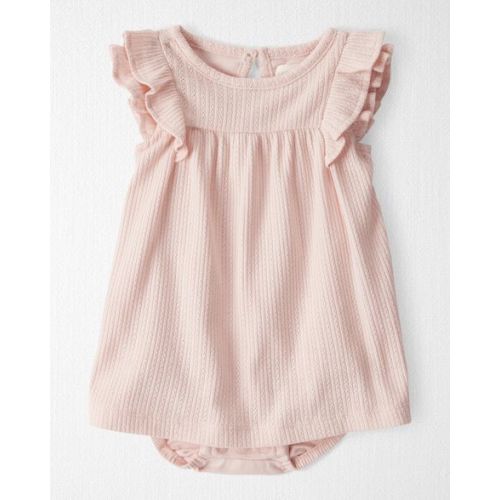 Baby Pointelle Romper Made With Organic Cotton - Little Planet | Carter's