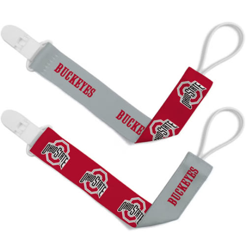 Ohio State Buckeyes Red 2 Pack Baby Pacifier - 17810263