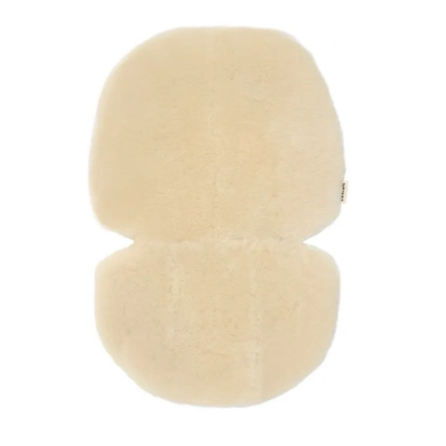 Sheepskin for Bassinet or Stroller in MILK | Smallable