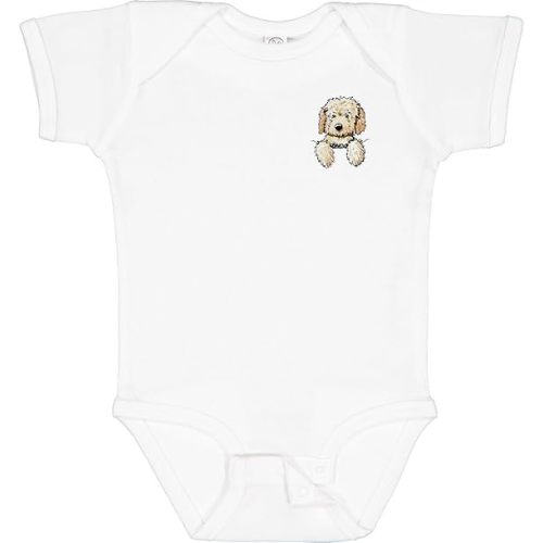 inktastic Pocket Goldendoodle Baby Bodysuit - KiniArt