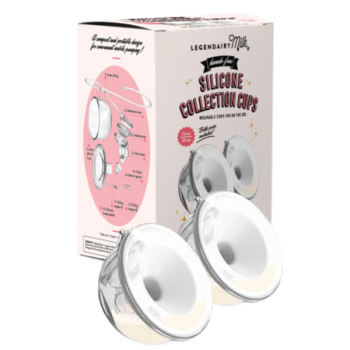 Silicone Milk Collection Cups | Legendairy Milk
