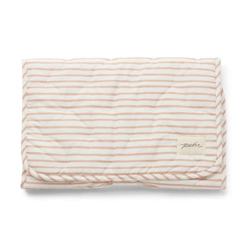 Striped On the Go Portable Changing Pad