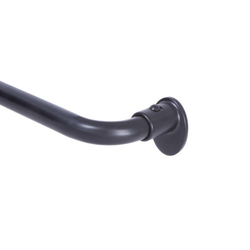 Kenney Adjustable 0.63" Single Curtain Rod & Reviews | Wayfair