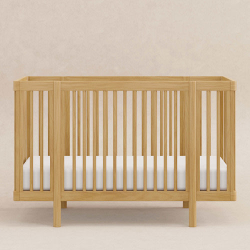 Pogo 8-in-1 Convertible Crib with All-Stages Conversion Kits - Honey