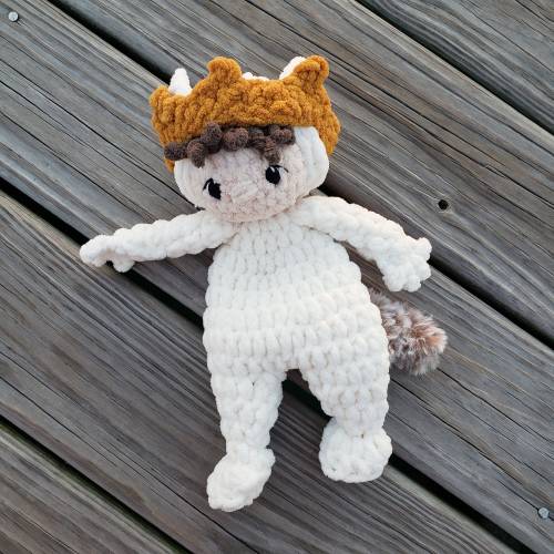 Little Wild One Crochet Snuggler, King of the Wild Things Lovey, Where The Wild Things Are Baby Shower Gift, Wild One Birthday Party Gift