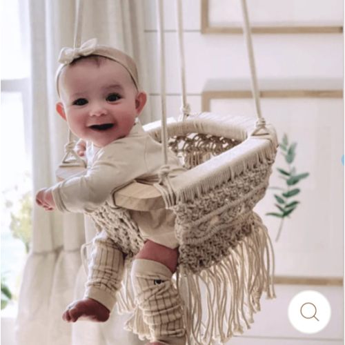 Macrame Swing | Bee Like Kids