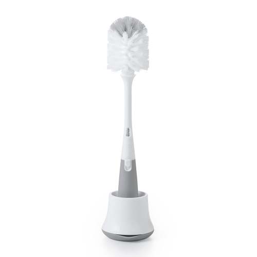 Brosse pour Bouteille et Petite Brosse pour Tétine avec Socle