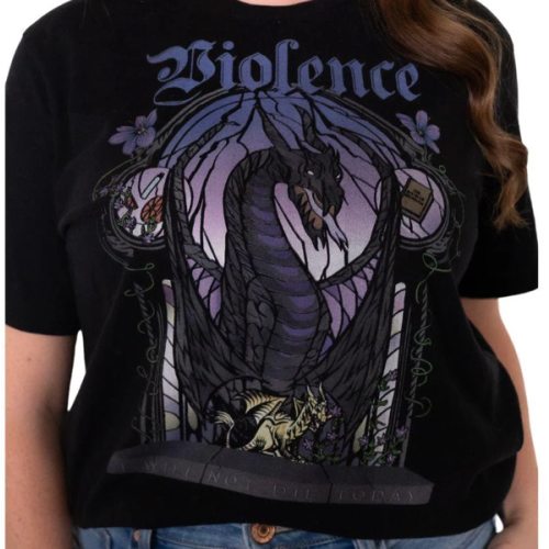 Violence T-Shirt | Fourth Wing Merch – Caffeineandcurses