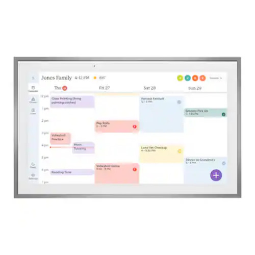 Skylight - Calendar: 15 Inch Touchscreen Smart Calendar and Chore Chart - Silver