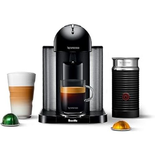 Nespresso Vertuo Coffee and Espresso Machine by Breville, 5 Cups, Black