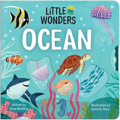 Little Wonders OCEAN — Introduction to the Ocean Multi-Activity Children's Board Book Including Flaps, Wheels, Tabs, and More Board book – December 3, 2024