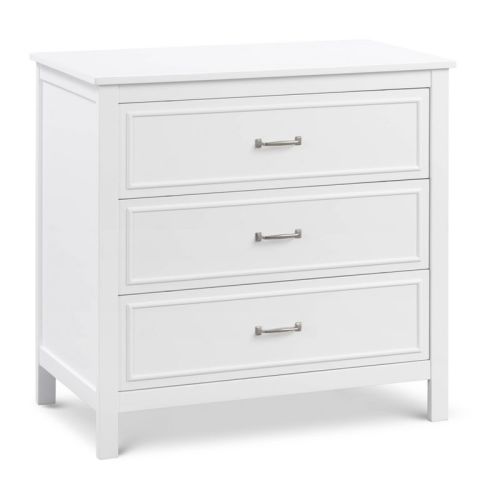 Davinci Charlie 3-drawer Dresser - White