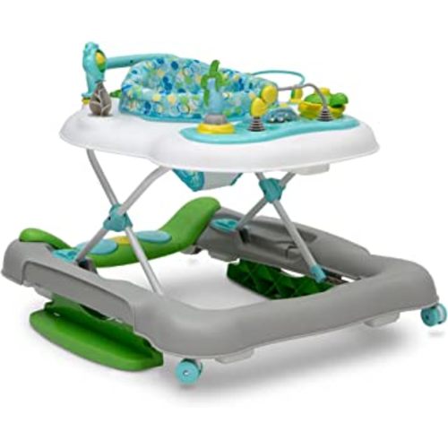 Delta Children 4-in-1 Discover & Play Musical Walker, Bubbly