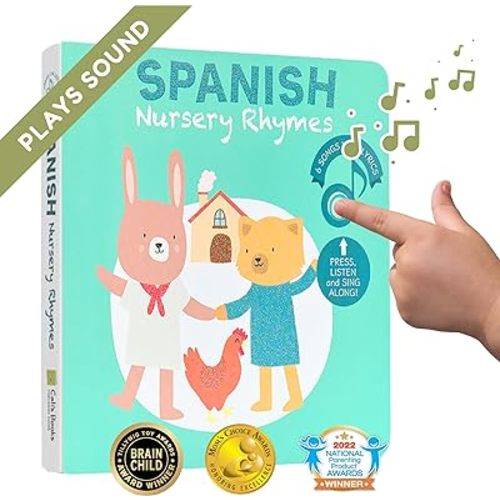 Amazon.com: Cali's Books Spanish Nursery Rhymes | Spanish Baby Book with English Translation | Learn Spanish for Kids | Spanish Books for Toddlers 1-3 | 6 Canciones Infantiles en Español : Cali's Books: Toys & Games
