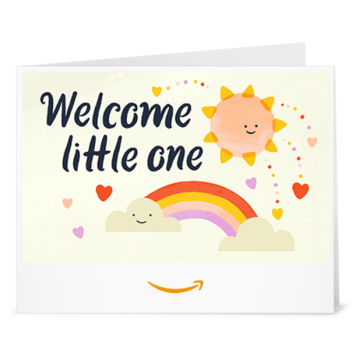 Amazon.com: Amazon Gift Card - Print - Welcome Rainbow: Gift Cards