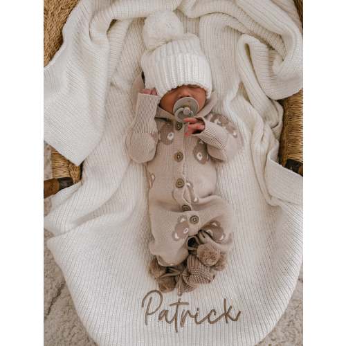 HOODED TEDDY ROMPER