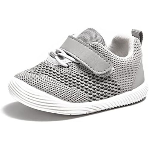 Newsonet Baby Shoes Boys Girls First Walking Breathable Non Slip Walker Sneakers Soft Sole 6 9 12 18 20 24 Months