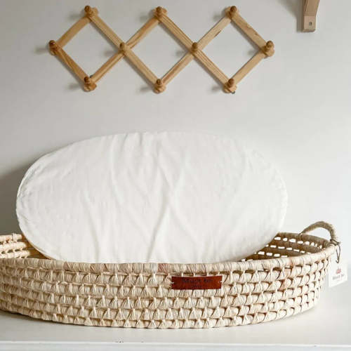 Boho Changing Basket (Imperfect) - Natural