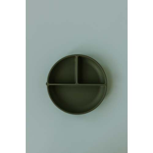 Silicone Divider Plate Evergreen