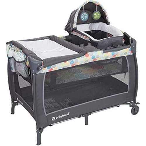 Baby Trend Lil' Snooze Deluxe II Nursery Center, Twinkle Twinkle Little Moon