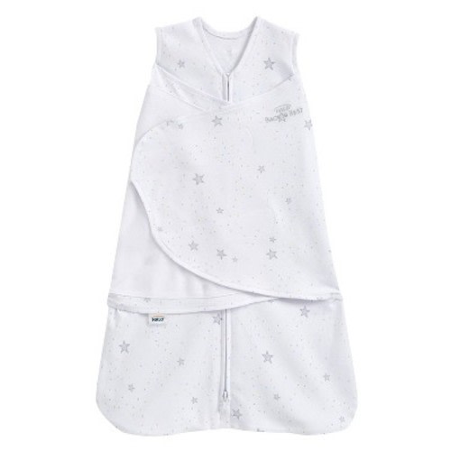 HALO Innovations Sleepsack 100% Cotton Swaddle Wrap, Color: Stardust, Size: S