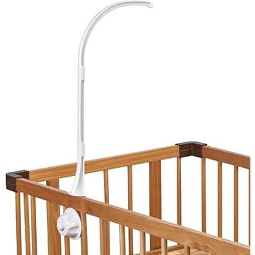Baby Mobile Arm for Crib, Rotating Mobile Hanger, Plastic Crib Mobile Arm, Nursery Decor