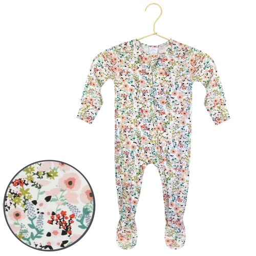 Millie Zipper Footies - Size Newborn
