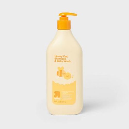 Baby Bath Wash and Shampoo - Honey Oat - 20 fl oz - up&up™