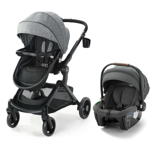 Modes Nest Stroller & GoMax Baseless Infant Car Seat Bundle