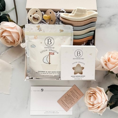 Baby Bathtime Mini Gift Box — NURTURED 9