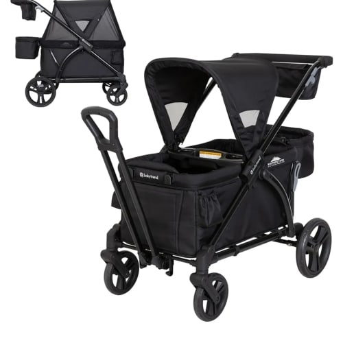 Baby Trend Expedition Stroller Wagon, Black