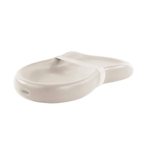 Keekaroo Peanut Changer Baby Vanilla– The Original Made in USA Easy-to-Clean Changing pad and The only Shell Over Foam, Fully Water Repellant