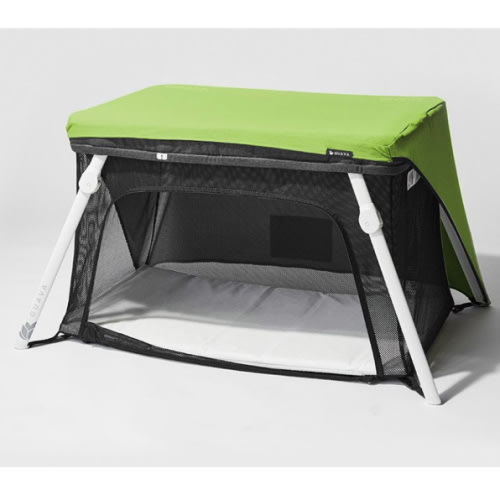Lotus Crib Fun Shade: Pack & Play Crib Shade/Sun Cover for the Lotus – Green