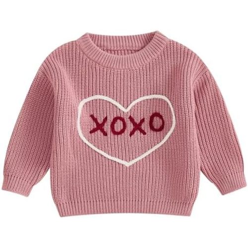 Toddler Infant Newborn Baby Boy Girl Sweater Homemade Rolls Knit Crewneck Pullover Sweatshirt Thanksgiving Outfit