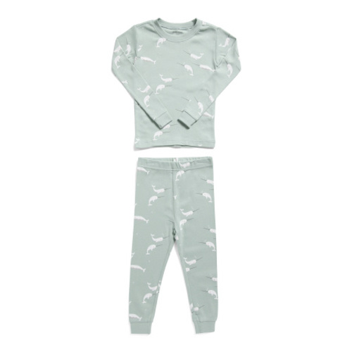Infant 2pc Narwhal Print Pajamas Set | Baby Boys (0-24m) | Marshalls