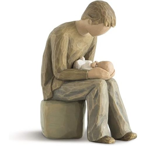 Willow Tree New Dad, Sculpted Hand-Painted Figure