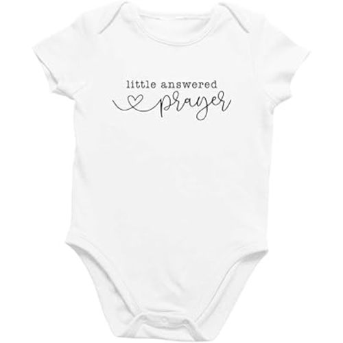Newborn Prayer - Printique Organic GOTS Certified Baby Onesie