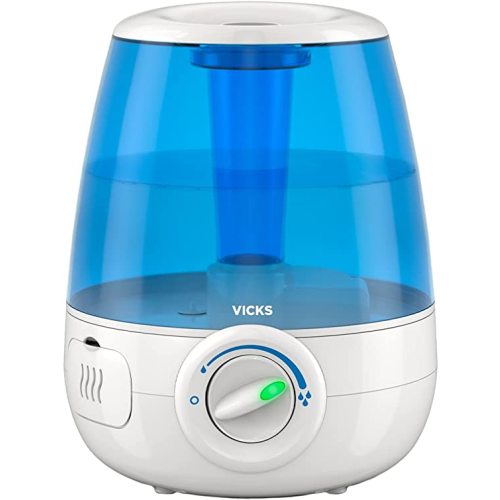 Vicks Filter-Free Ultrasonic Cool Mist Humidifier, Medium Room, 1.2 Gallon Tank-Humidifier for Baby and Kids Rooms, Bedrooms and More - 1 Count (Pack of 1)