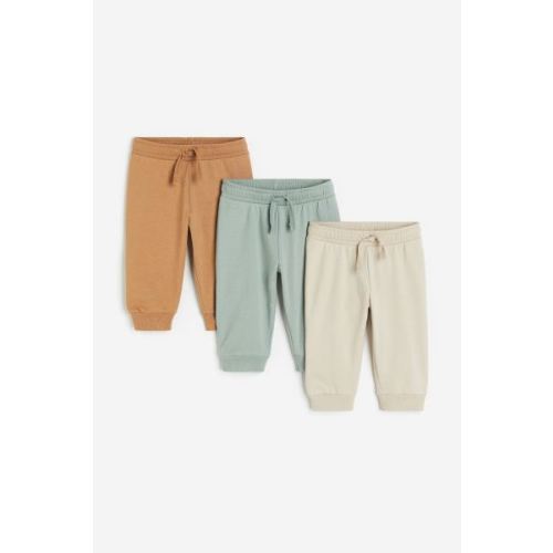 3-pack Cotton Joggers