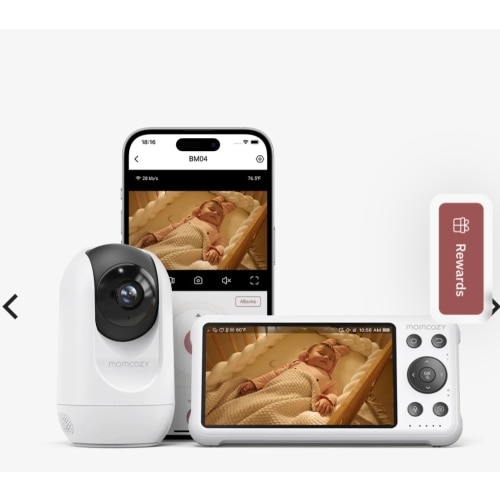 Momcozy 5-Inch Dual-mode Smart Baby Monitor-BM04