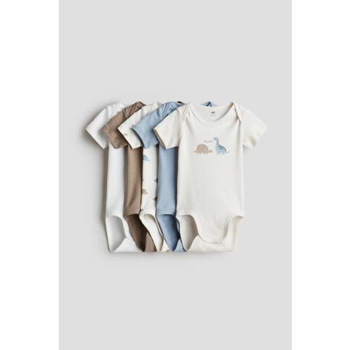 5-PACK COTTON BODYSUITS