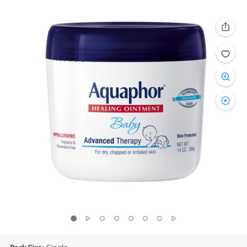 Aquaphor Baby Healing Ointment, Baby Skin Care and Diaper Rash, 14 oz. - Walmart.com