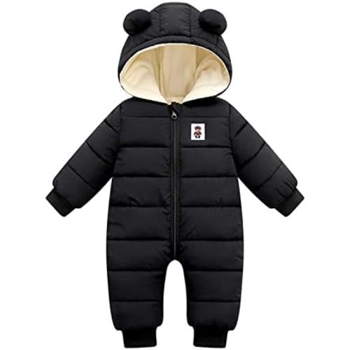 Newborn Snowsuit Baby's Romper Jumpsuit Winter Coats Warm Down Coat Cute Padded Windproof Onesie for infant girls boys