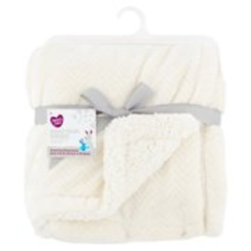 Parent's Choice Royal Plush Blanket, White